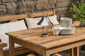 Sandsbro tallerken lysegrå, Ø26 cm, 6-pak - Scandi Living