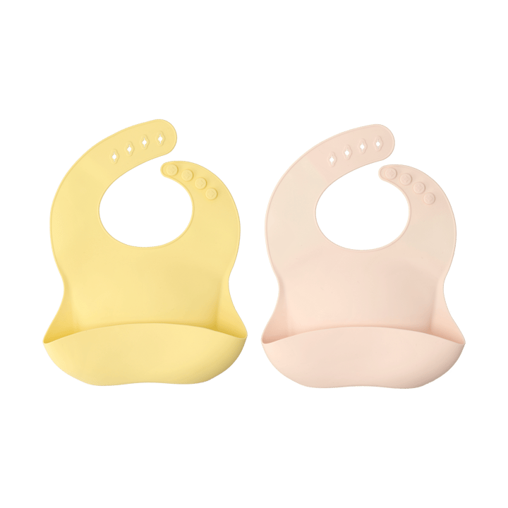 Silly hagesmæk silikone 2-pak - Blush-lemon - Scandi Living