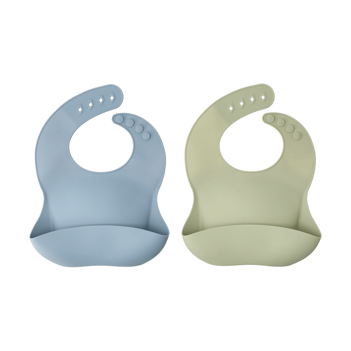 Silly hagesmæk silikone 2-pak - Green-blue - Scandi Living
