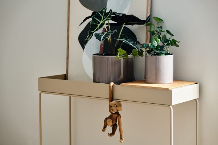 Sleek krukke Ø12 cm, Beige Scandi Living