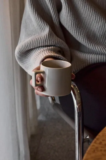 Taper morgenmadssæt 12 dele - Lysegrå - Scandi Living