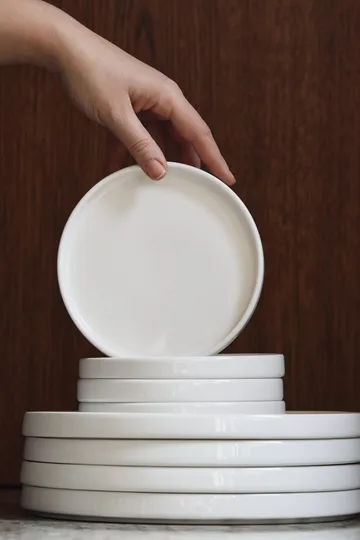 Taper servicesæt 12 dele - Hvid - Scandi Living