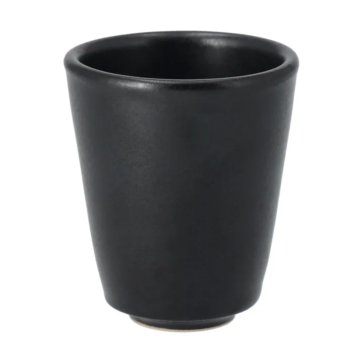 Terra espressokop - Sort stentøj, 6,5 cl - Scandi Living