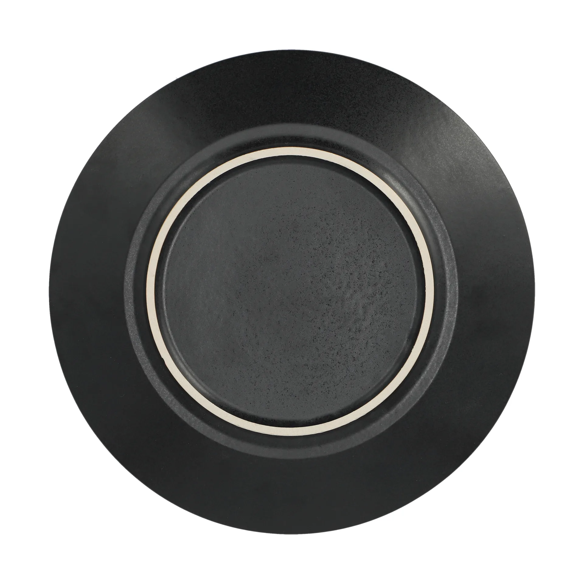 Terra middagstallerken, Sort stentøj, Ø26,5 cm Scandi Living