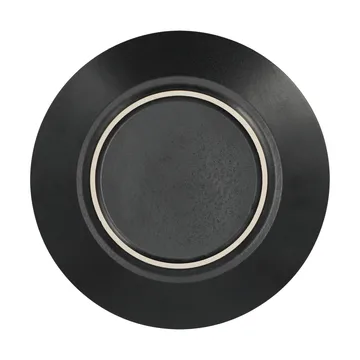 Terra middagstallerken - Sort stentøj, Ø26,5 cm - Scandi Living