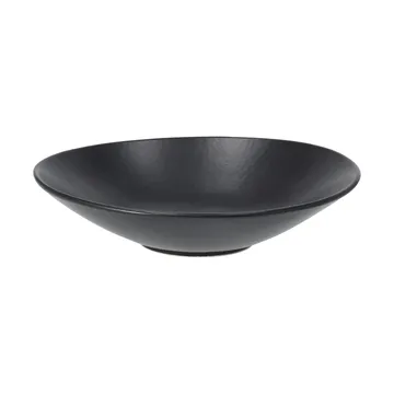 Terra pastatallerken - Sort stentøj, Ø22,5 cm - Scandi Living