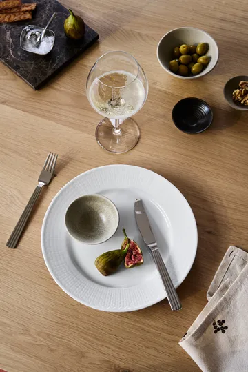 Terra serveringsskål - Sort stentøj, Ø9,5 cm - Scandi Living