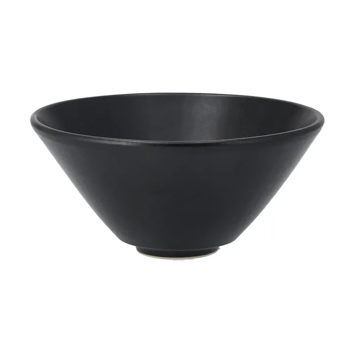 Terra suppeskål - Sort stentøj, Ø16 cm - Scandi Living
