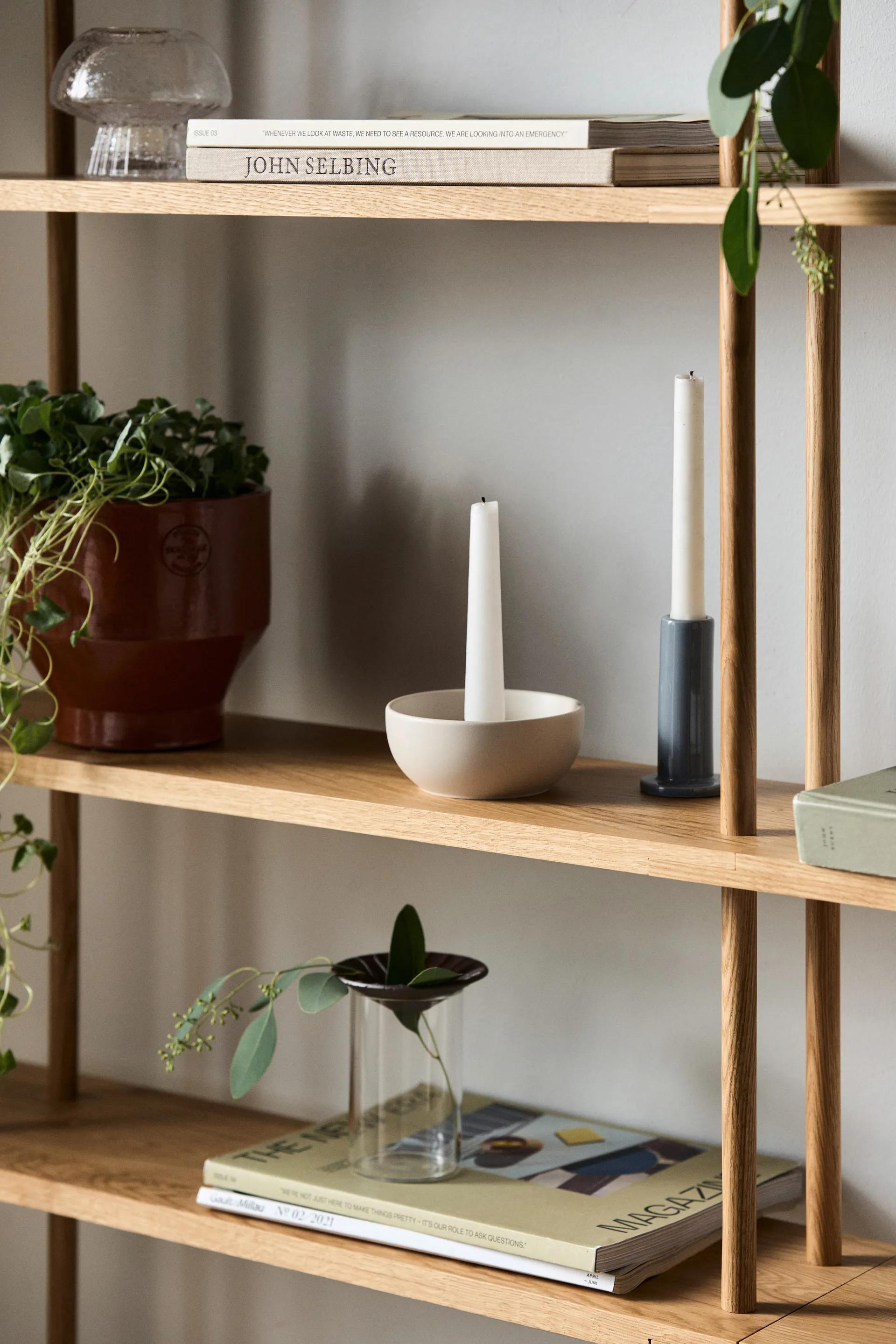 Valley lysestage Ø12 cm, Beige Scandi Living