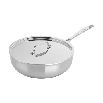 Scanpan Fusion 5 sauterpande med låg - Rustfrit stål, uden håndtag, Ø26 cm - Scanpan