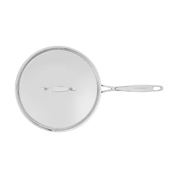 Scanpan Fusion 5 sauterpande med låg - Rustfrit stål, uden håndtag, Ø26 cm - Scanpan