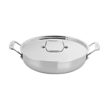 Scanpan Fusion 5 serveringspande med låg - Rustfrit stål, Ø28 cm - Scanpan