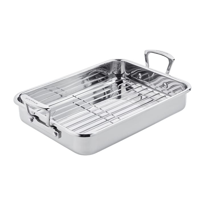 Scanpan Impact bradepande med rist, 43,5x28,5 cm Scanpan