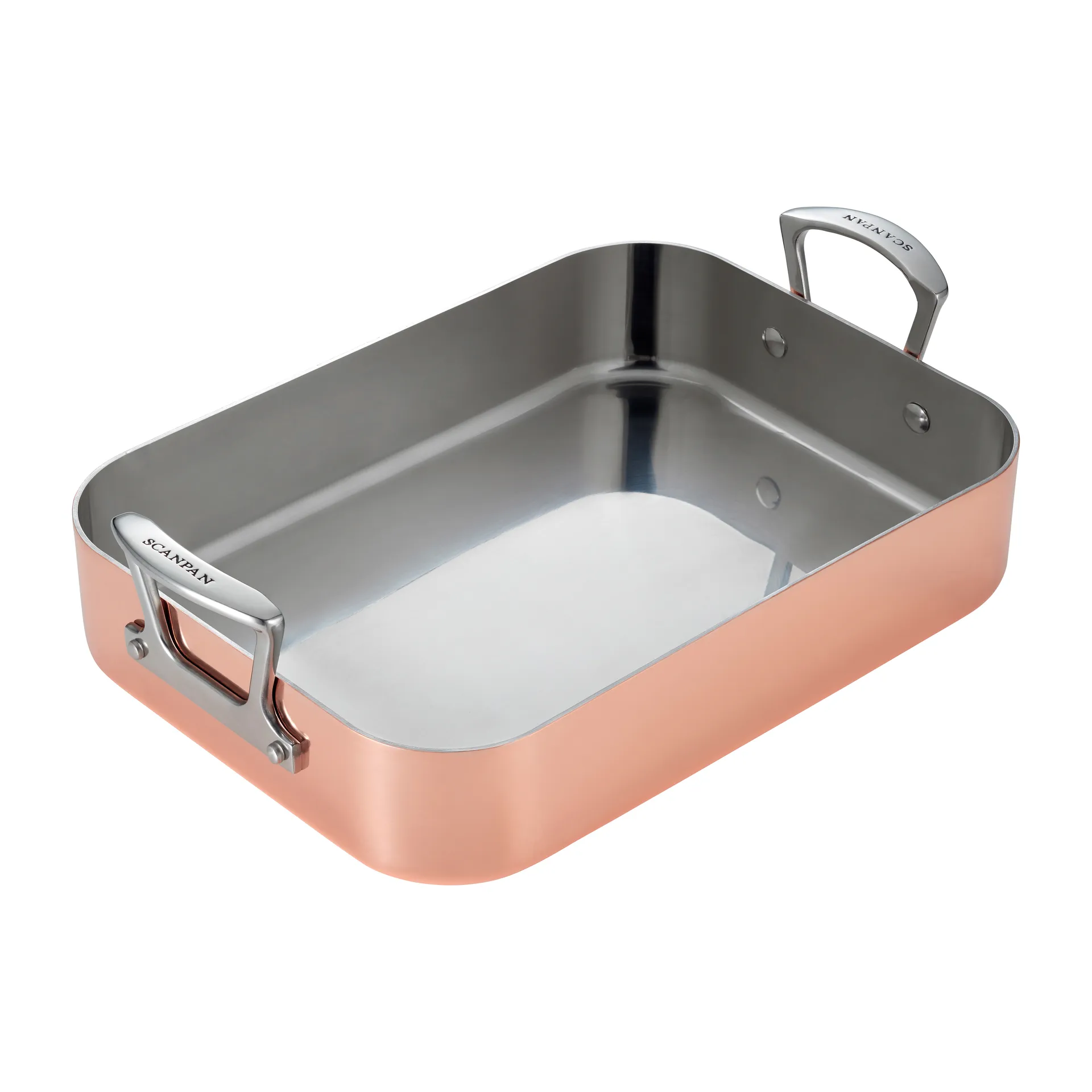 Scanpan Maitre D’ bradepande roaster kobber, 35x24 cm Scanpan