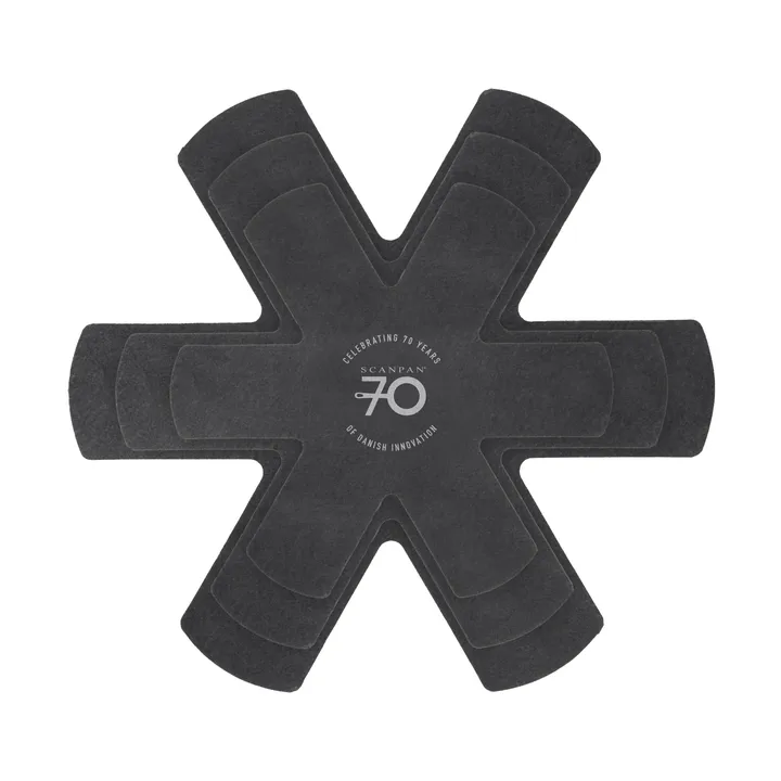 Scanpan stegepande-beskytter 70-års jubilæum - Sort, 3-pak - Scanpan