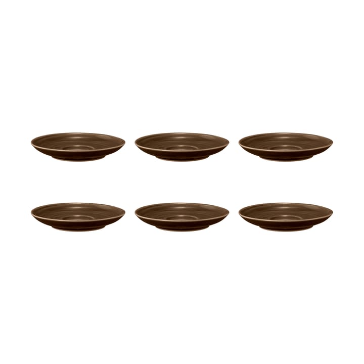 Terra kaffeunderkop Ø12 cm 6-pak, Earth Brown Seltmann Weiden