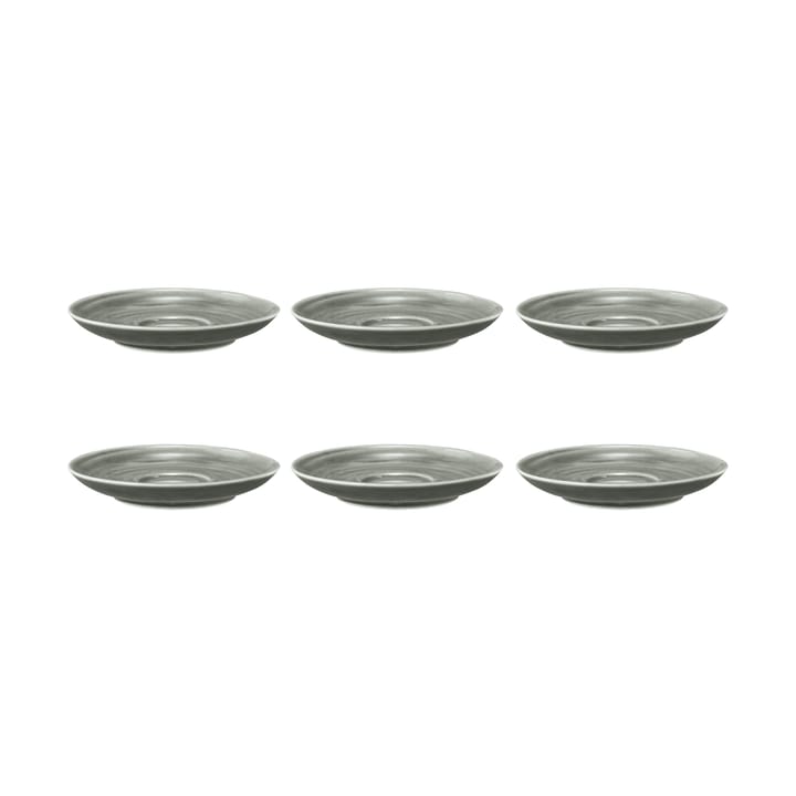 Terra kaffeunderkop Ø12 cm 6-pak, Pearl Grey Seltmann Weiden