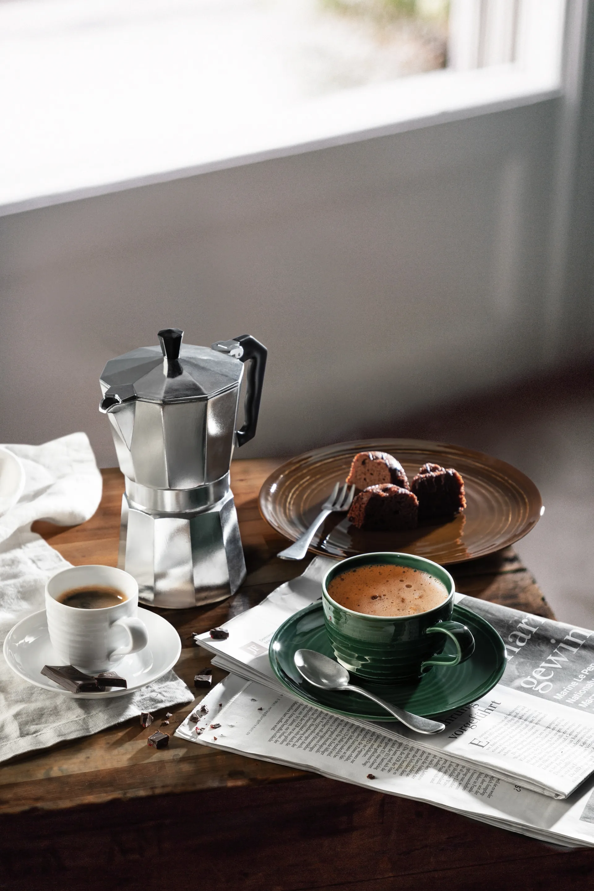 Terra kaffeunderkop Ø16,1 cm 6-pak, Earth Brown Seltmann Weiden