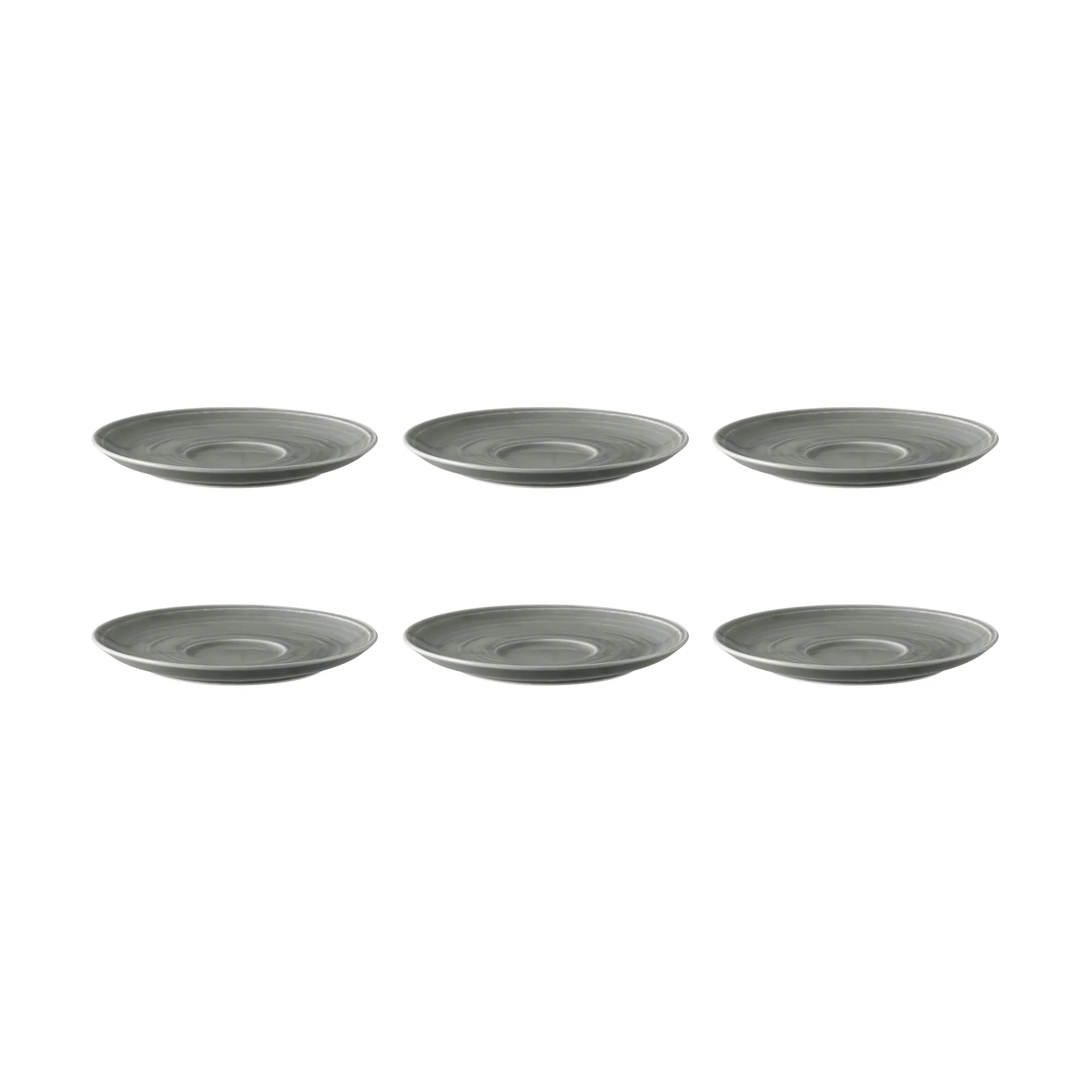Terra kaffeunderkop Ø16,1 cm 6-pak, Pearl Grey Seltmann Weiden