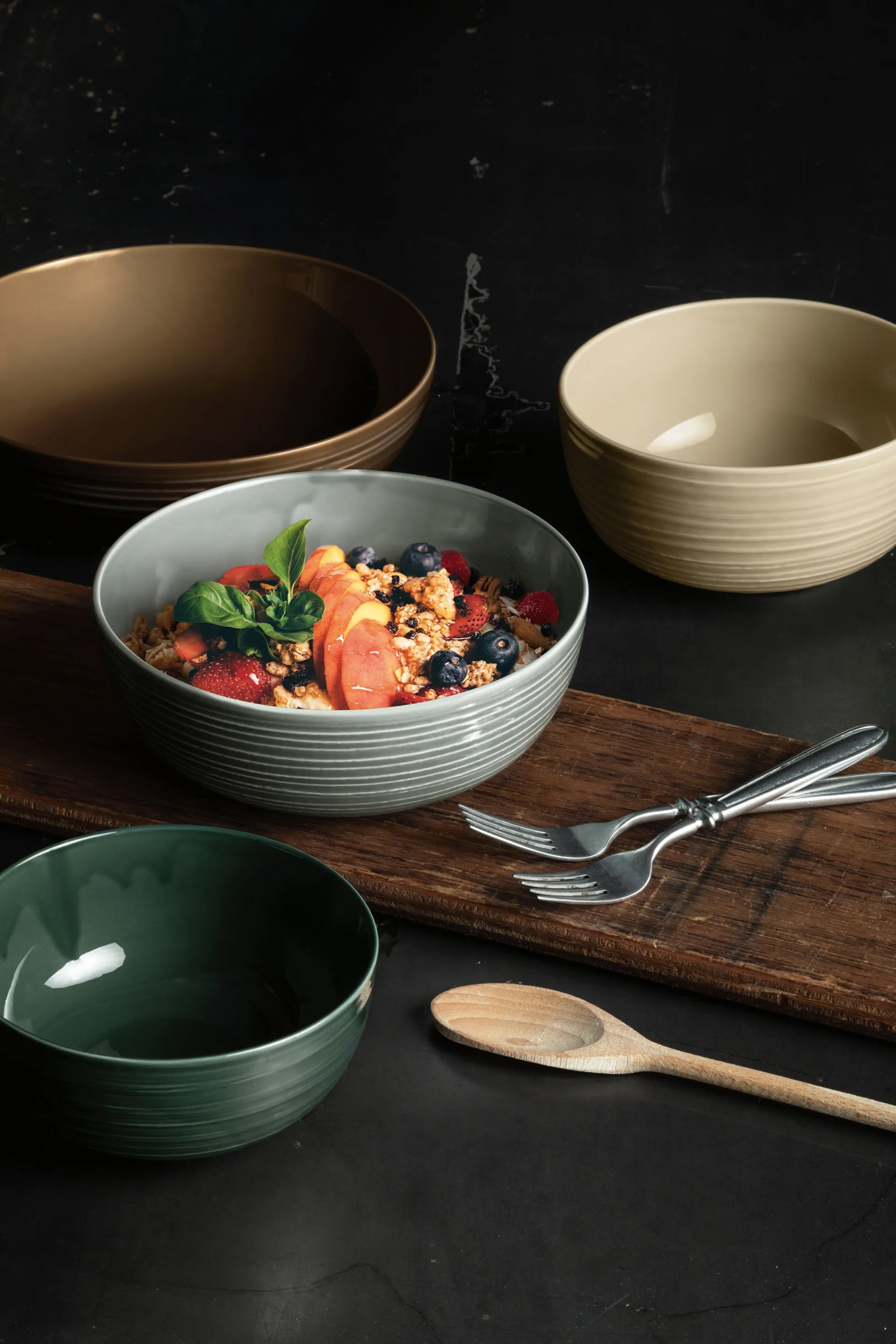 Terra skål Ø17,7 cm 2-pak, Sand Beige Seltmann Weiden