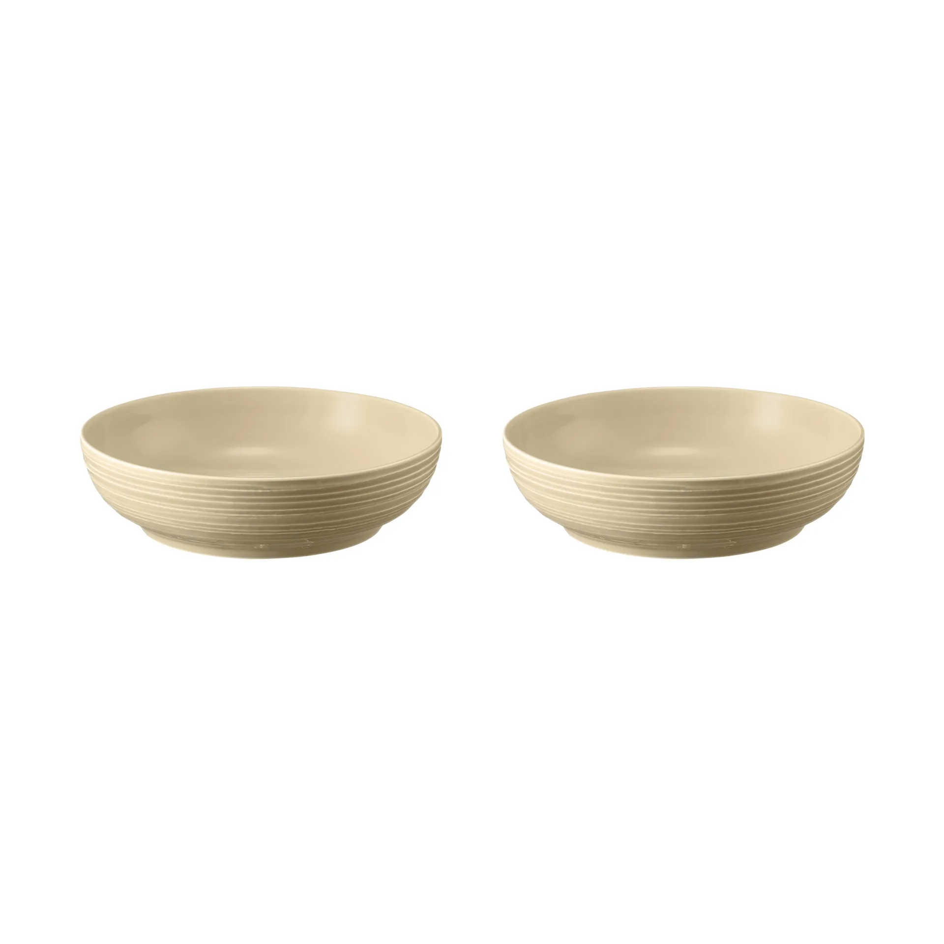 Terra skål Ø25,5 cm 2-pak, Sand Beige Seltmann Weiden