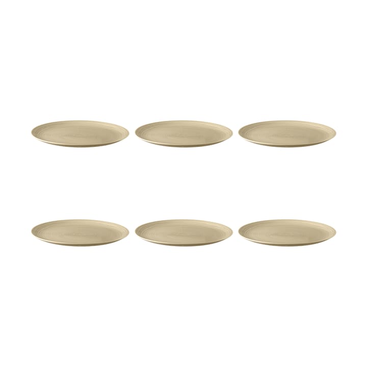 Terra tallerken Ø27,8 cm 6-pak - Sand Beige - Seltmann Weiden