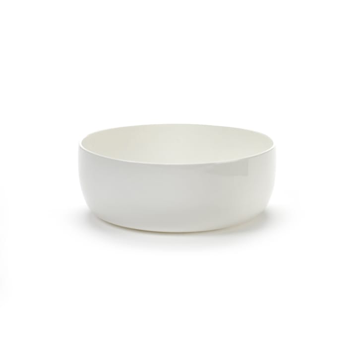 Base morgenmadsskål med lav kant hvid, 16 cm Serax