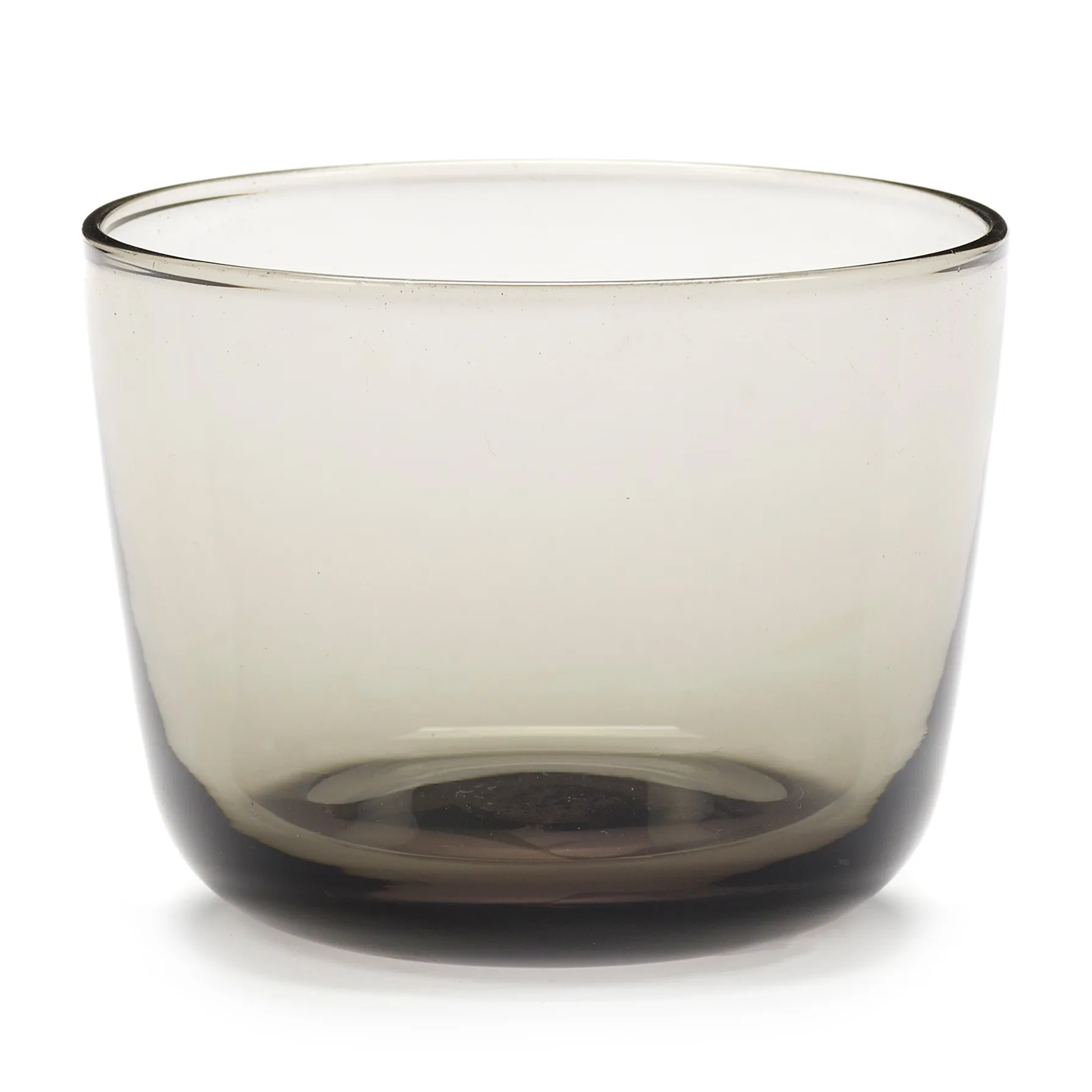 Cena lavt glas Ø8,5 cm, Smokey Grey Serax