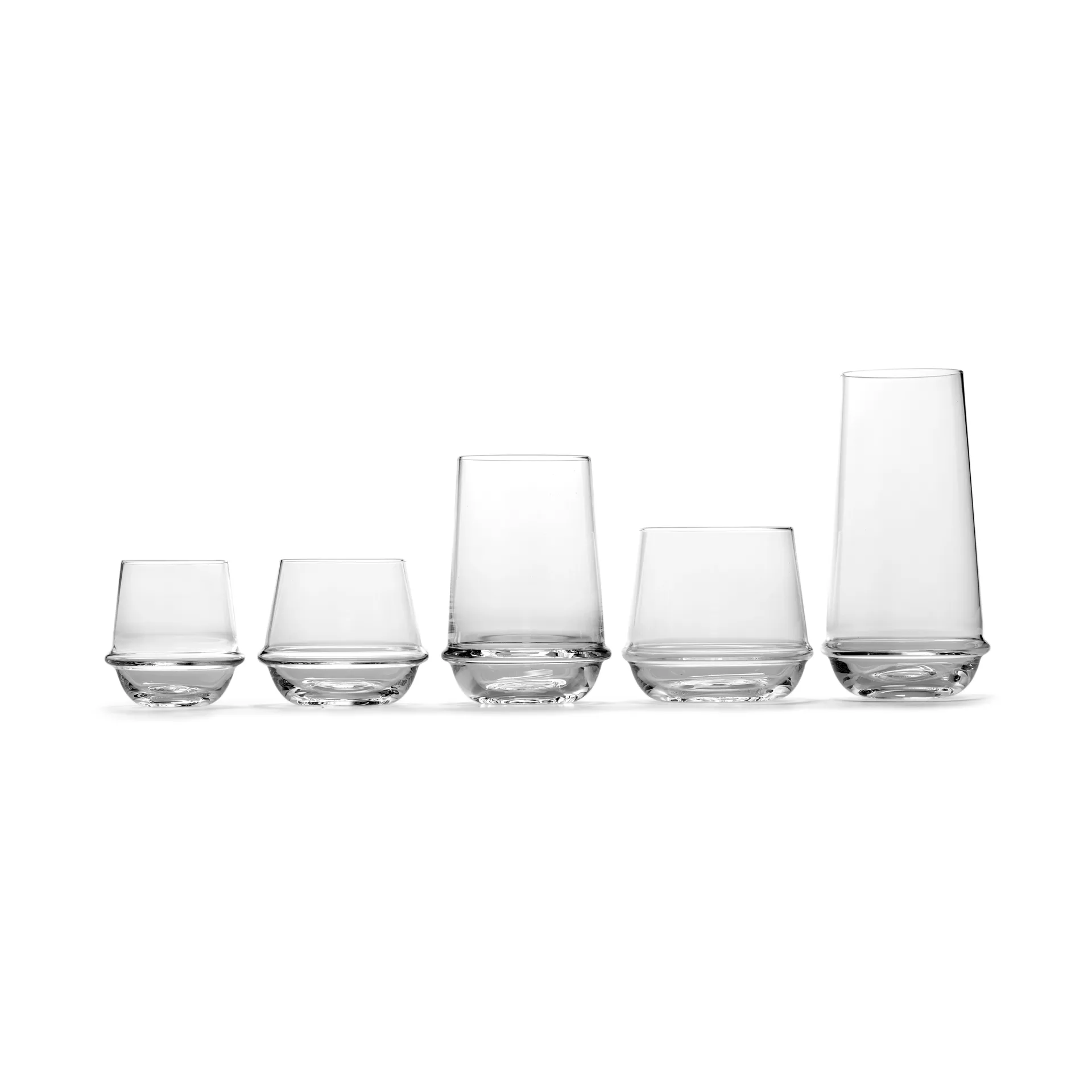 Dune whiskyglas 35 cl 4-pak, Clear Serax