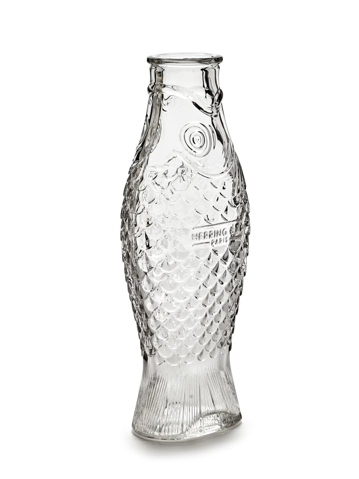Fish & Fish glasflaske 1 L, Transparent Serax