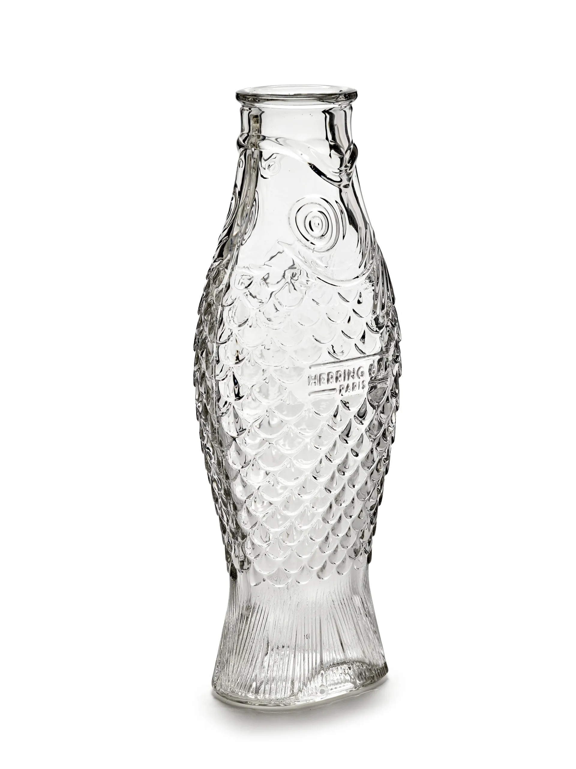 Fish & Fish glasflaske 85 cl, Transparent Serax