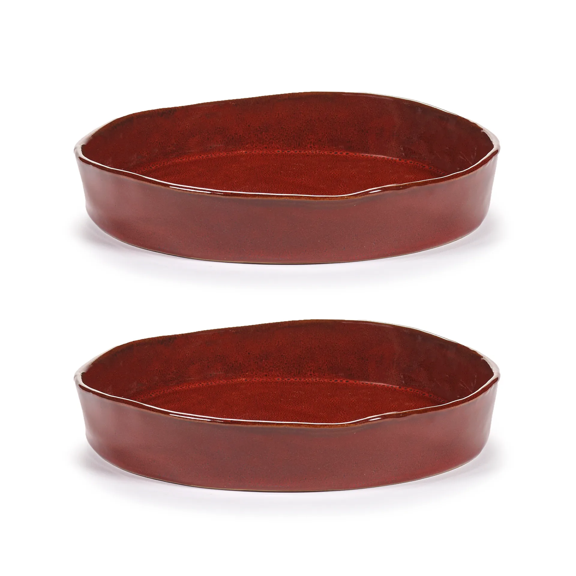 La Mère dyb tallerken S Ø20 cm 2 stk, Venetian red Serax