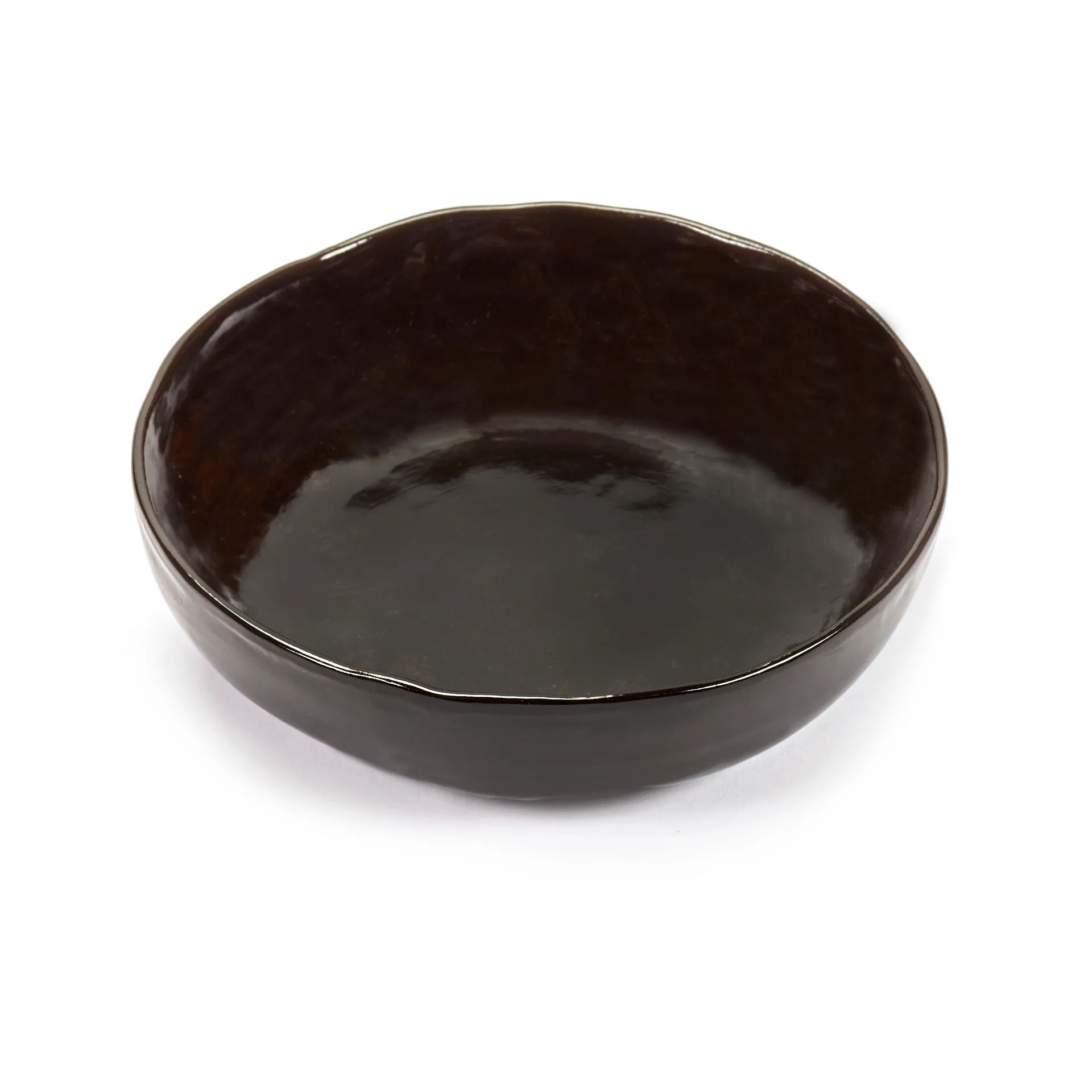 La Mère skål L Ø22 cm, Dark brown Serax