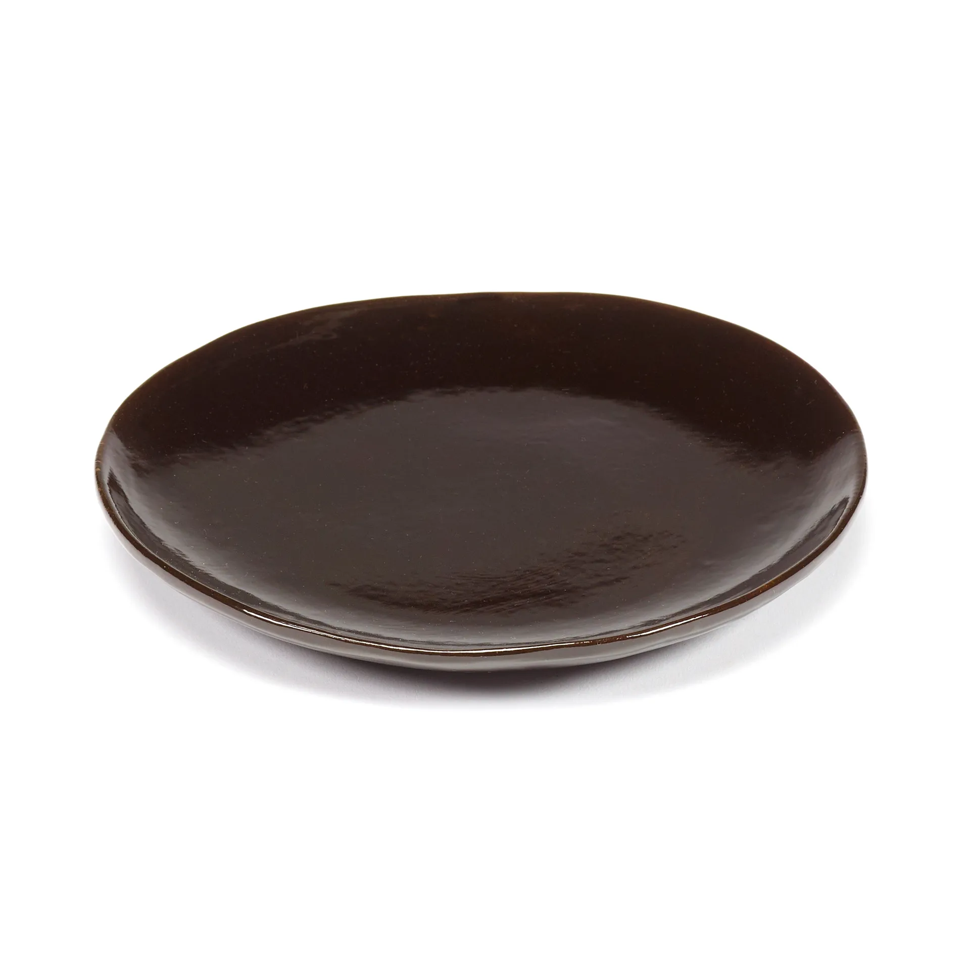 La Mère tallerken S Ø18 cm 2 stk, Dark brown Serax