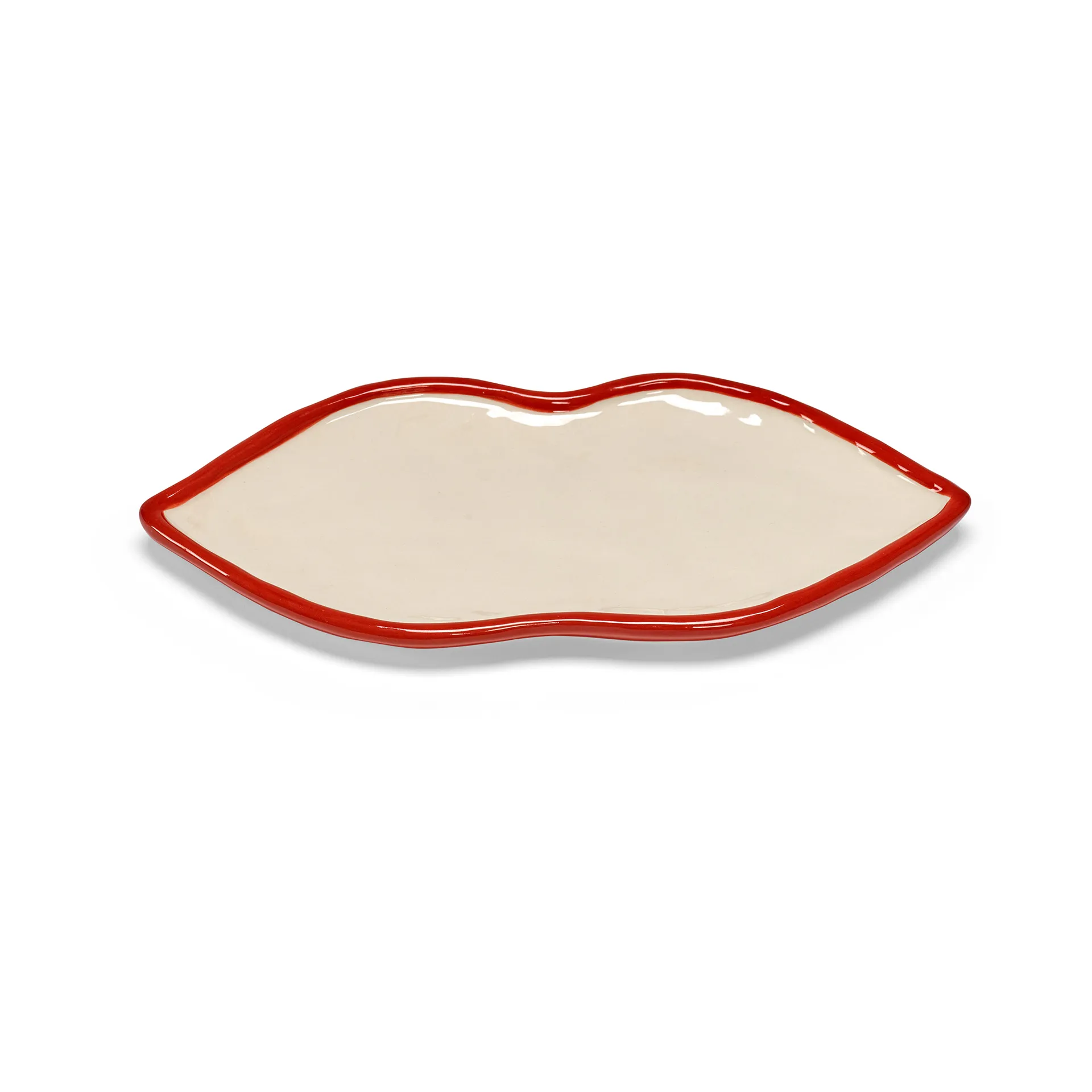 Les Objets Mouleversants bakke M, Red-white Serax