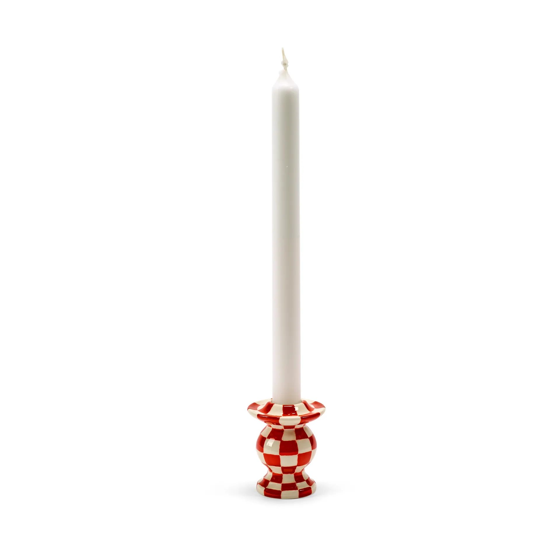 Les Objets Mouleversants N°2 lysestage, Red-white Serax