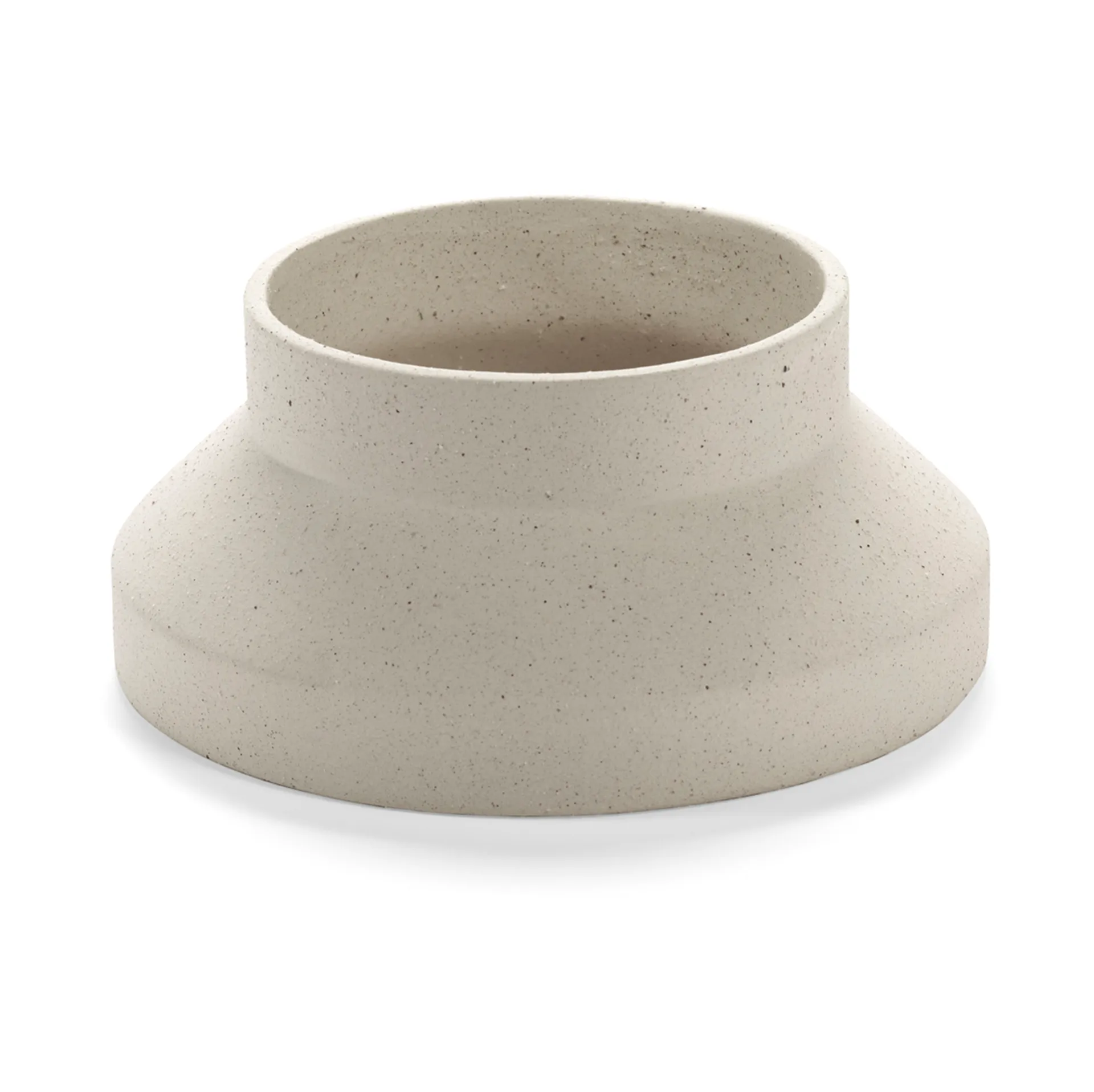 Mira vase/kagefad S, Beige Serax