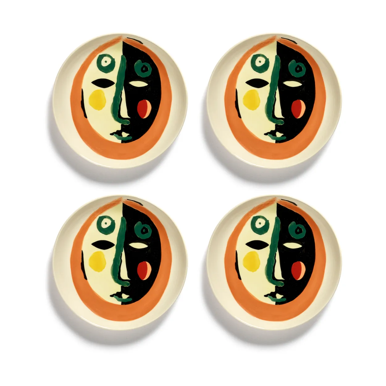 Serax Ottolenghi Feast tallerken XS Ø16 cm 4-pak Face nr 1