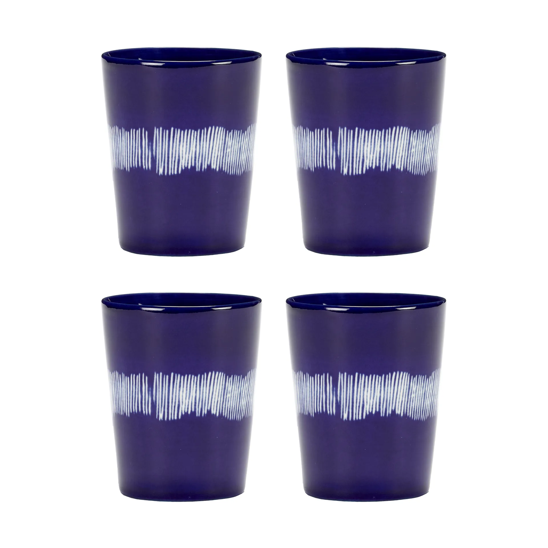 Ottolenghi Feast tekop 33 cl 4-pak, Dark blue-white Serax