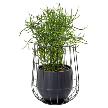 Serax blomsterkrukke i kurv Ø37 cm h46 cm - Black - Serax