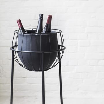 Serax krukke med blomsterpiedestal - Black - Serax