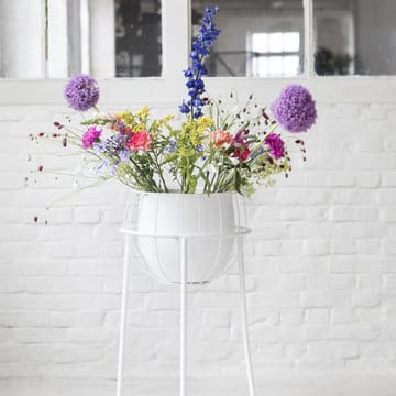 Serax krukke med blomsterpiedestal - White - Serax