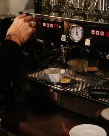 Silhouette dobbelt espressoglas 11 cl 4 stk - Clear - Serax