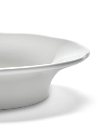 Silhouette dyb sidetallerken M Ø15 cm 4 stk - White - Serax