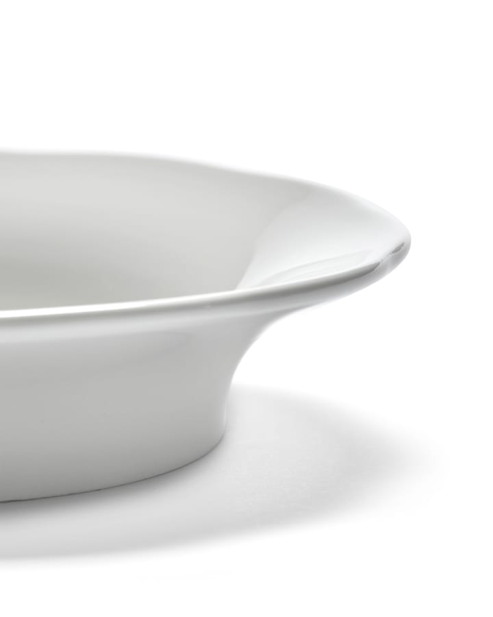 Silhouette dyb sidetallerken M Ø15 cm, White Serax