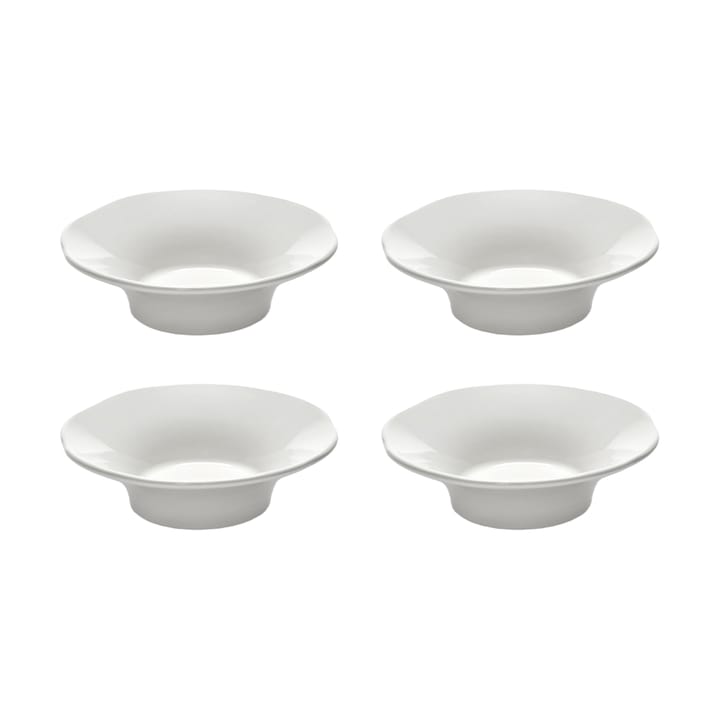 Silhouette dyb sidetallerken S Ø10,5 cm 4 stk - White - Serax