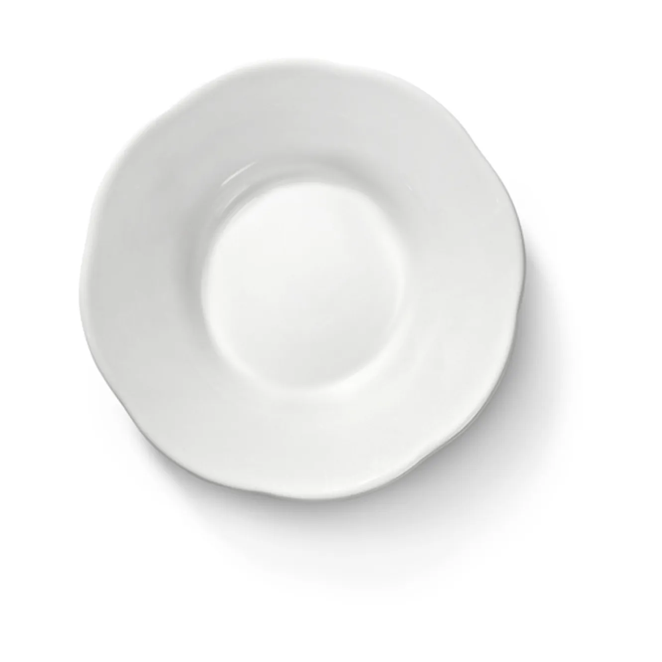 Silhouette dyb sidetallerken S Ø10,5 cm 4 stk, White Serax