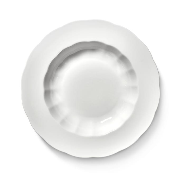 Silhouette dyb tallerken L Ø27 cm - White - Serax