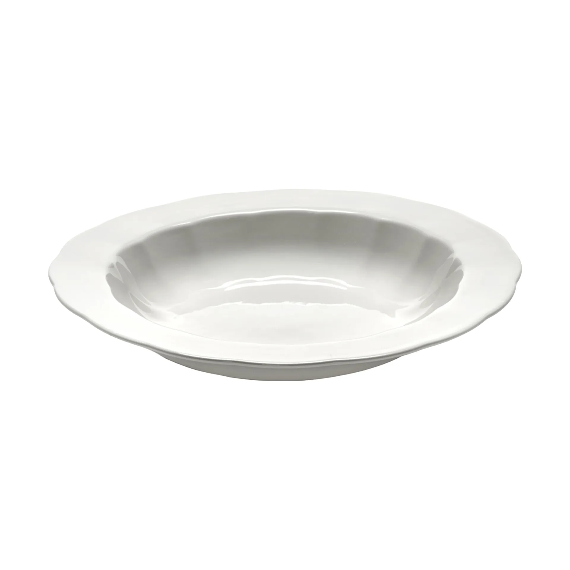 Silhouette dyb tallerken M Ø23,7 cm 4 stk, White Serax