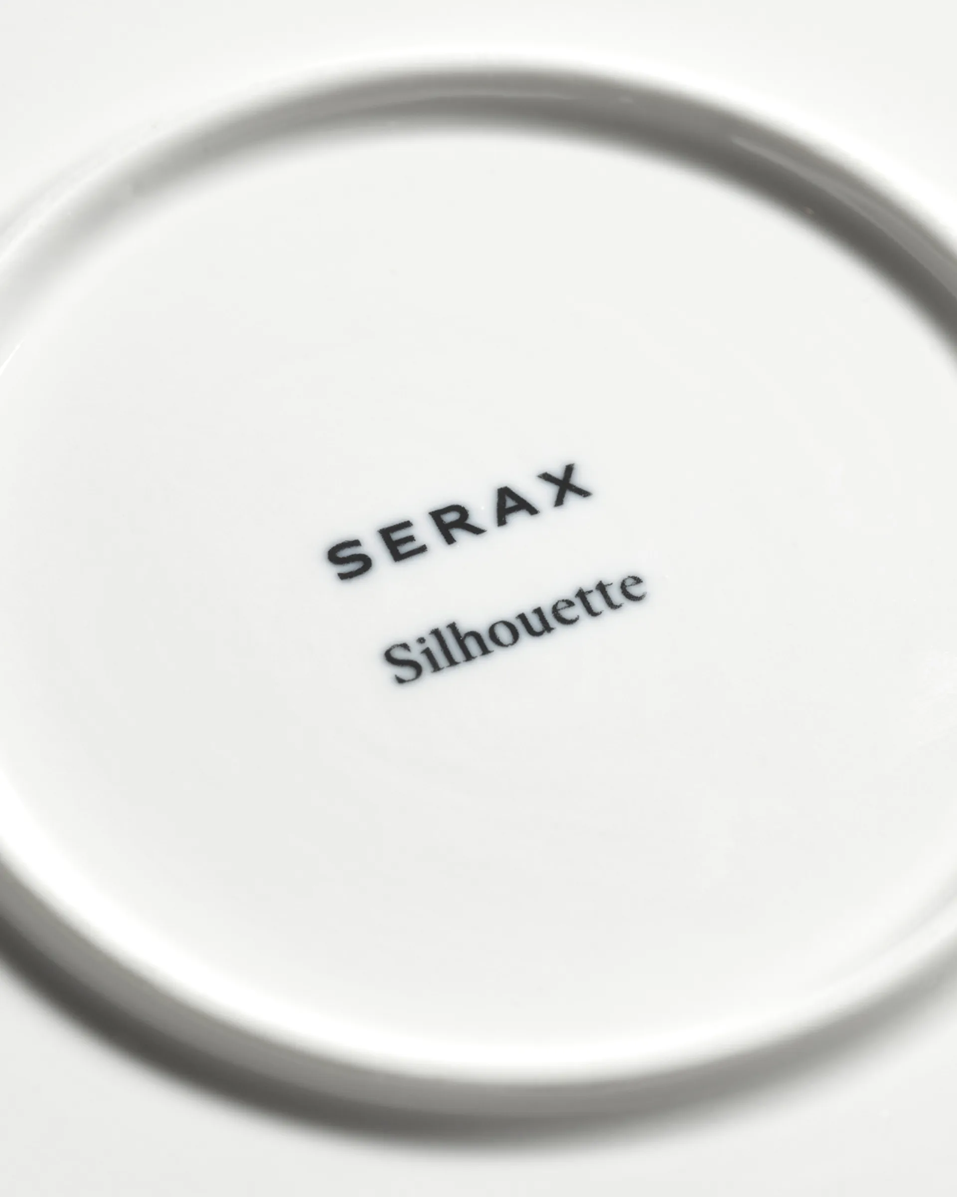 Silhouette dyb tallerken M Ø23,7 cm 4 stk, White Serax